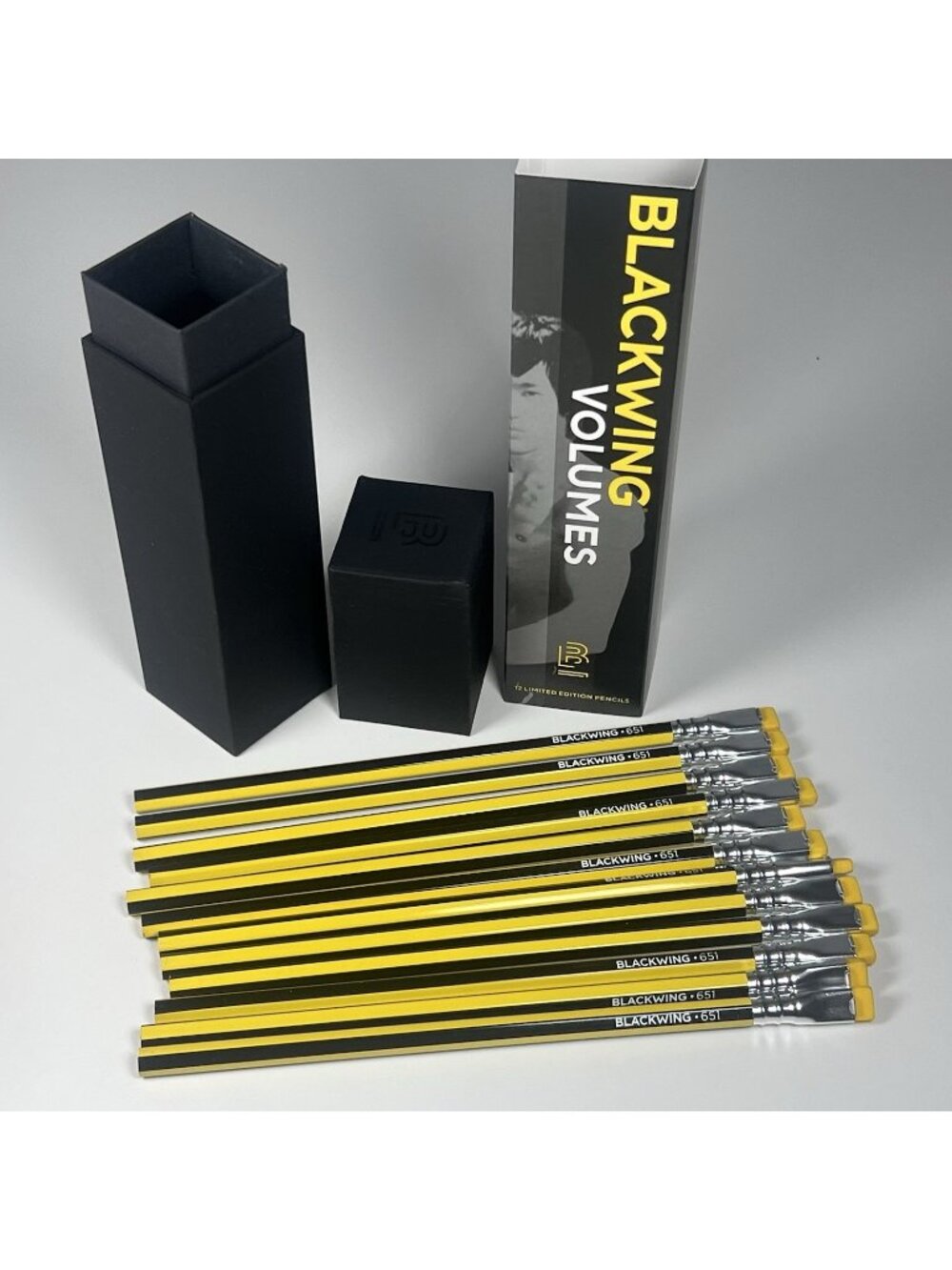 Blackwing Volumes 651 Bruce Lee Pencils Complete Box of 12 2021 Limited Edition